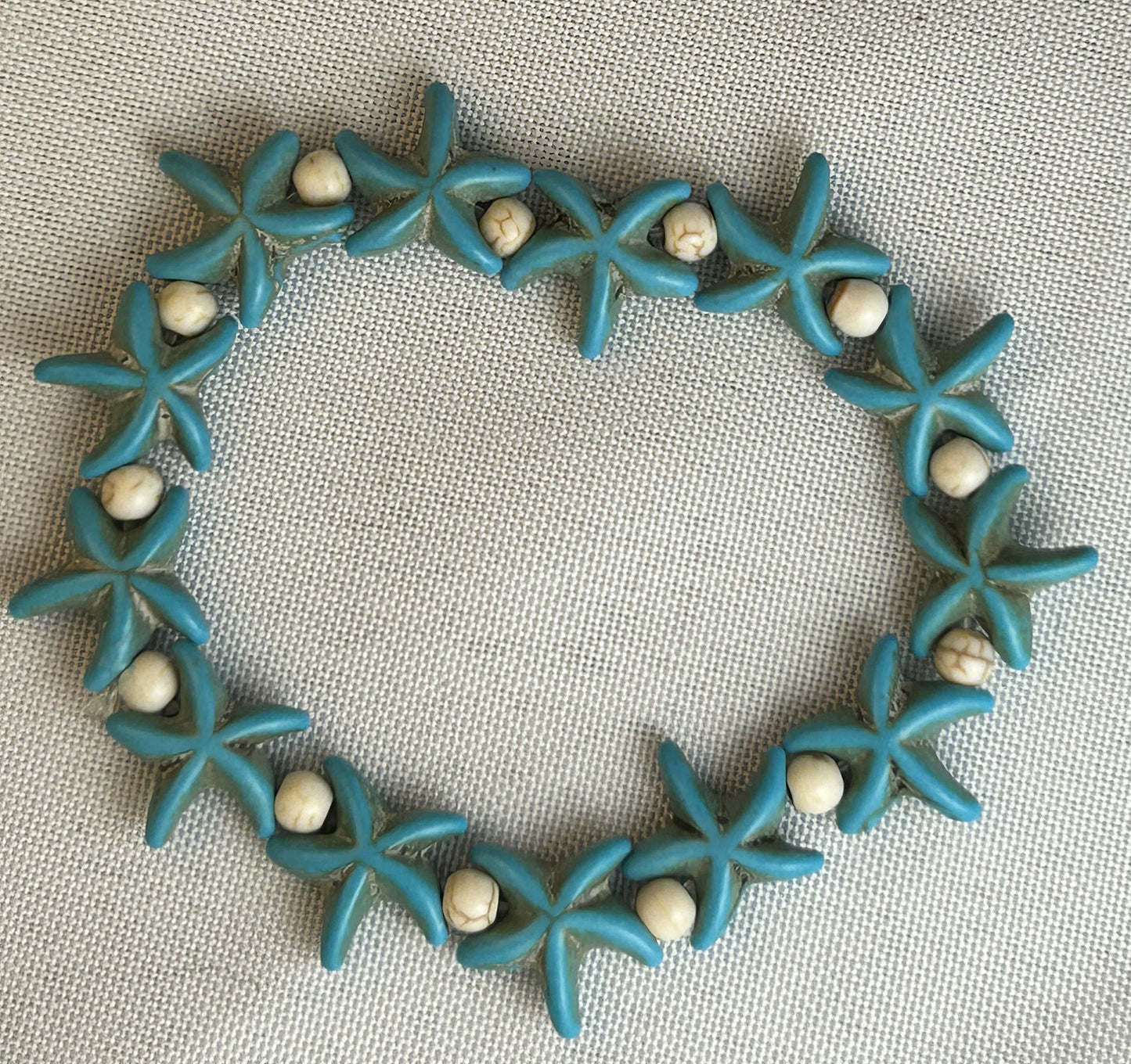 Turquoise Starfish Bracelet